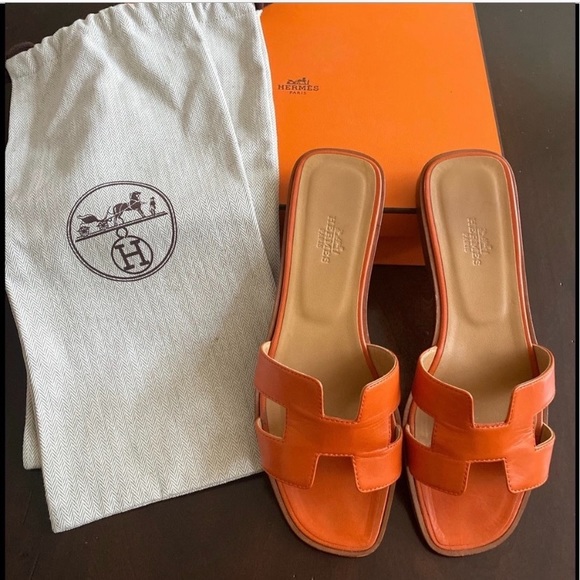 Hermes Shoes - Hermes Oran Slides